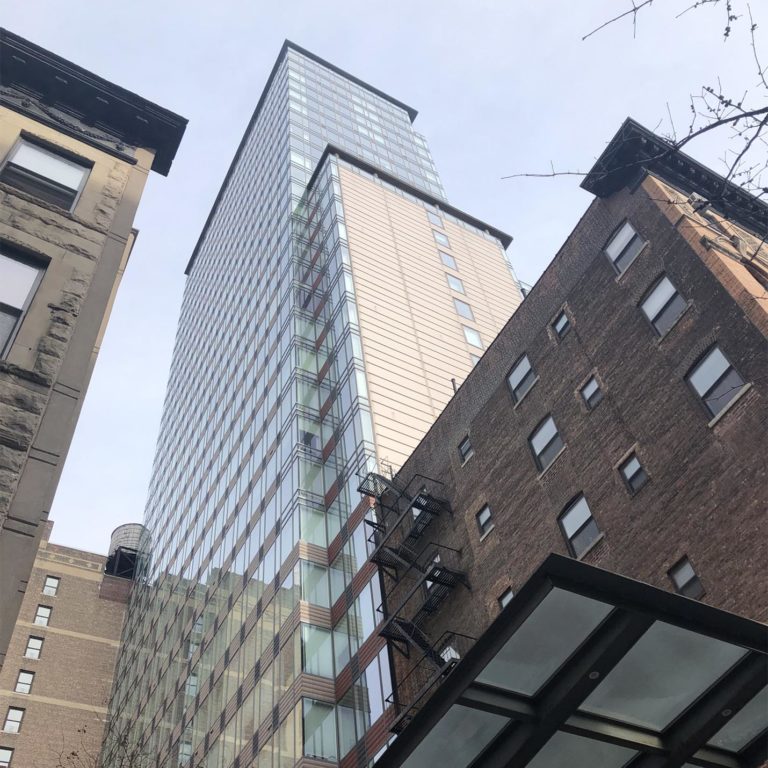 Ariel West Building Looking Up