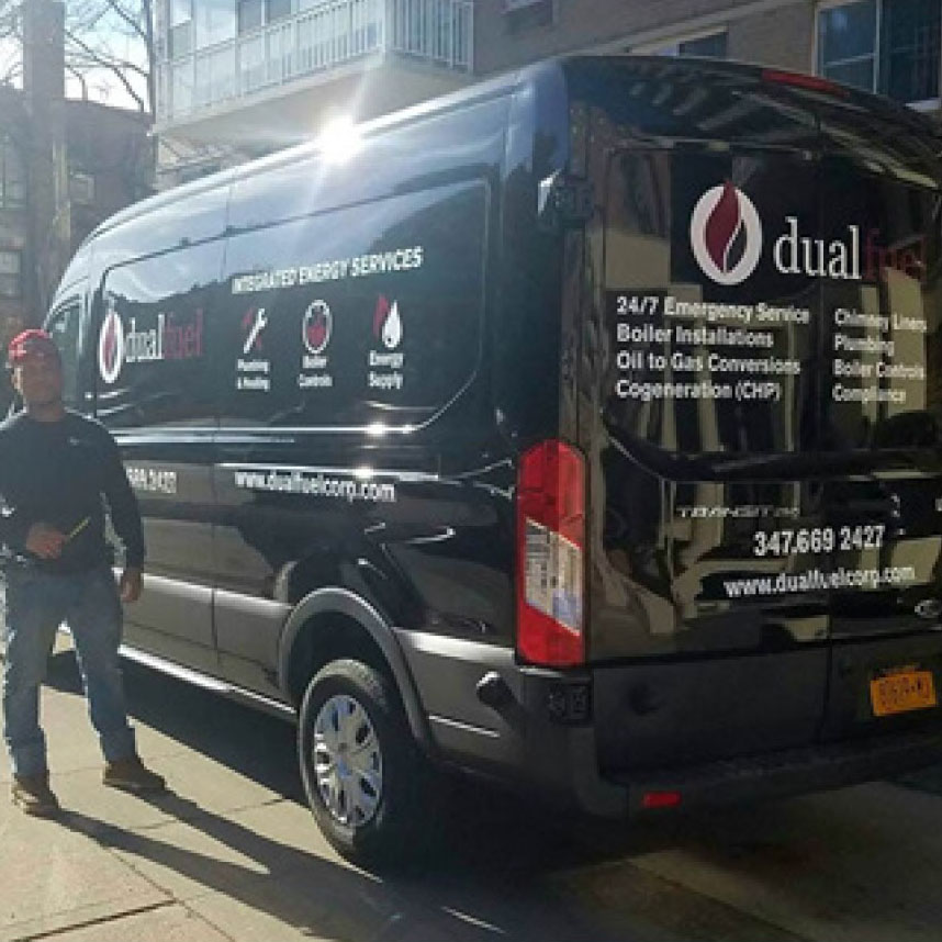 Dual Fuel Van with Driver