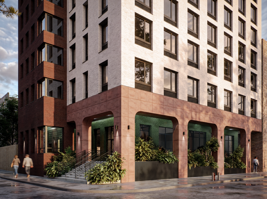 Rendering of Settlement Housing Fund project in Manhattan