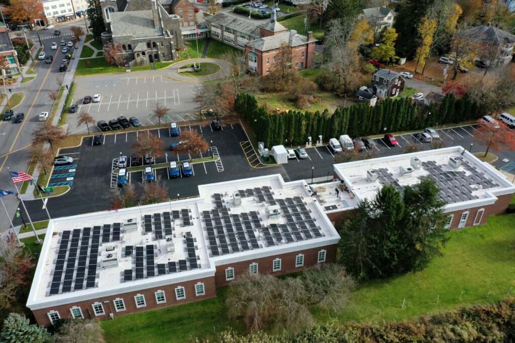 photo of rooftop solar project